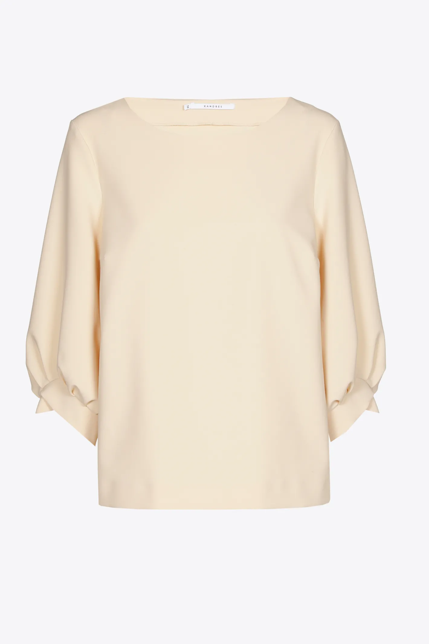 Store Blouse met elegant mouwdetail DAMES Xandres Plus | Blouses