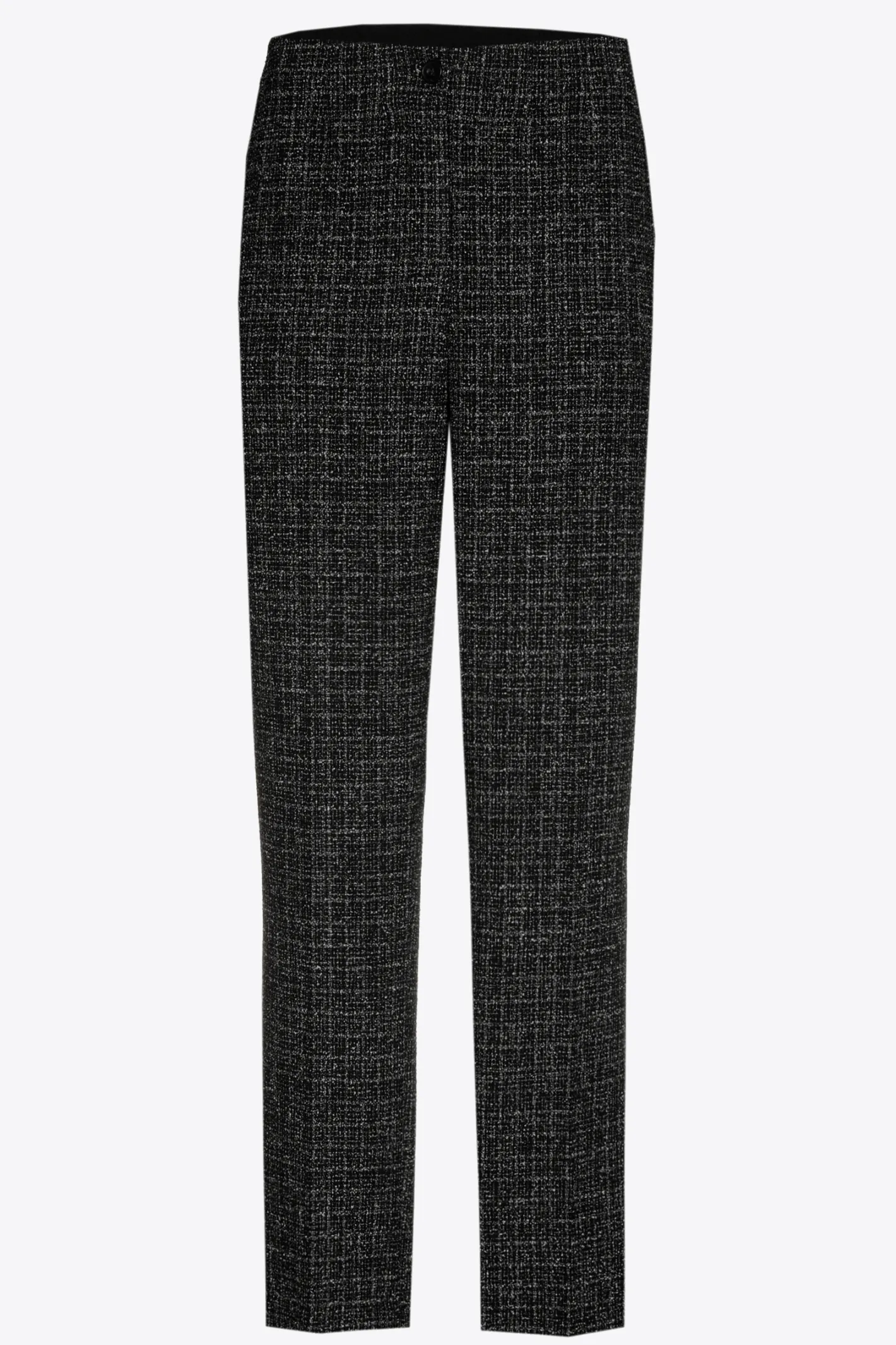 Discount Bouclette broek met smalle pijpen DAMES Broeken
