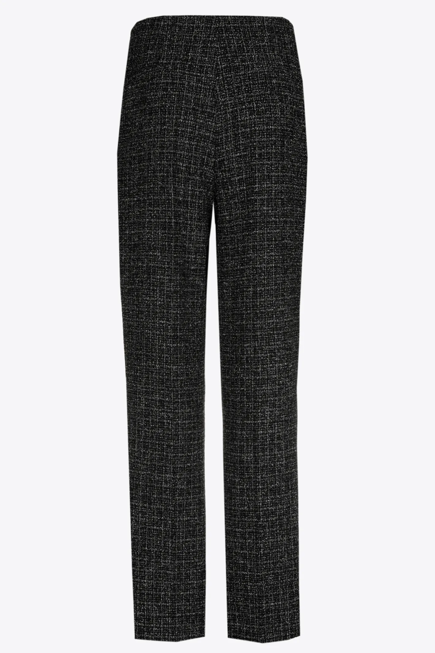 Discount Bouclette broek met smalle pijpen DAMES Broeken