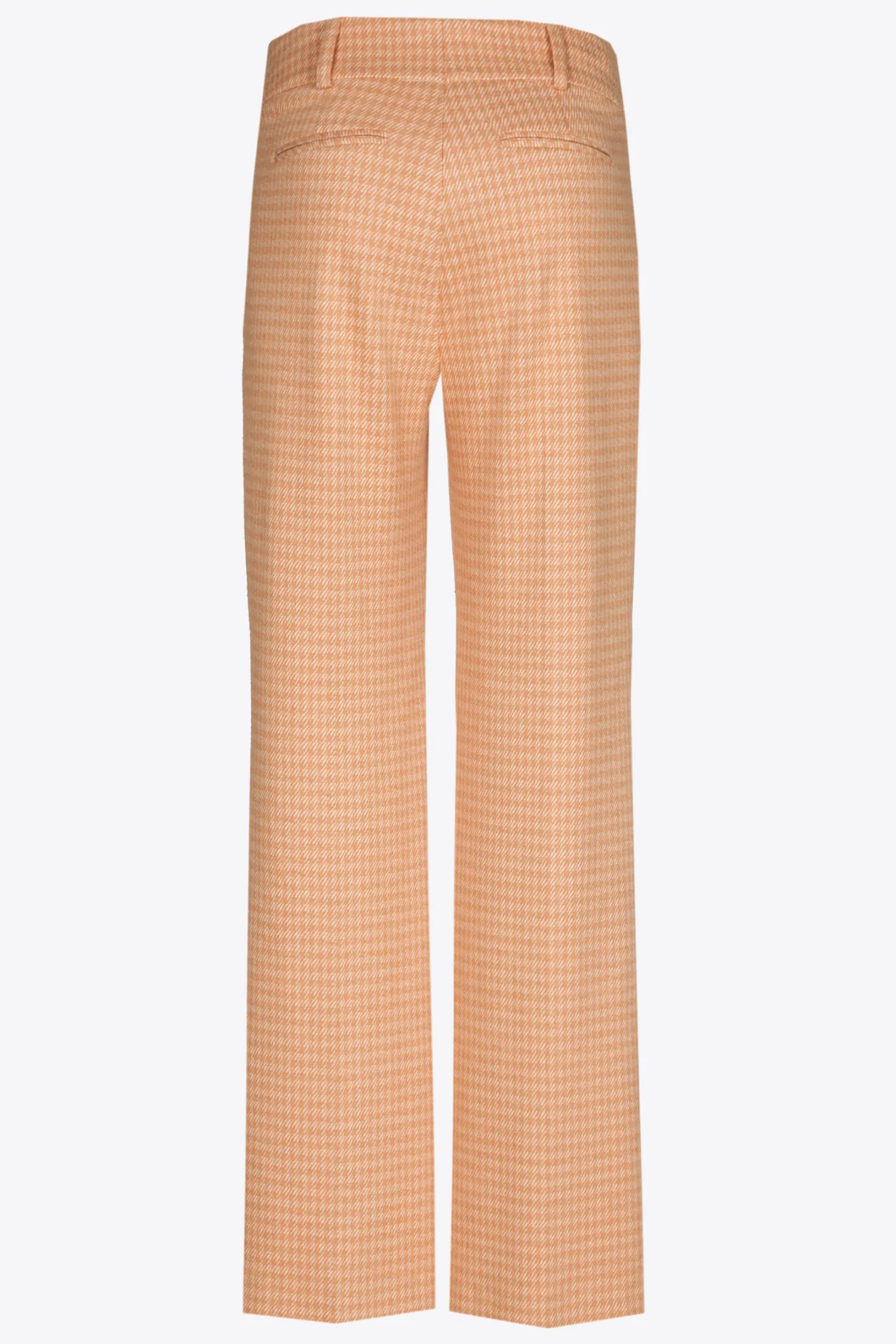 Clearance Broek met pied-de-poule print DAMES Broeken