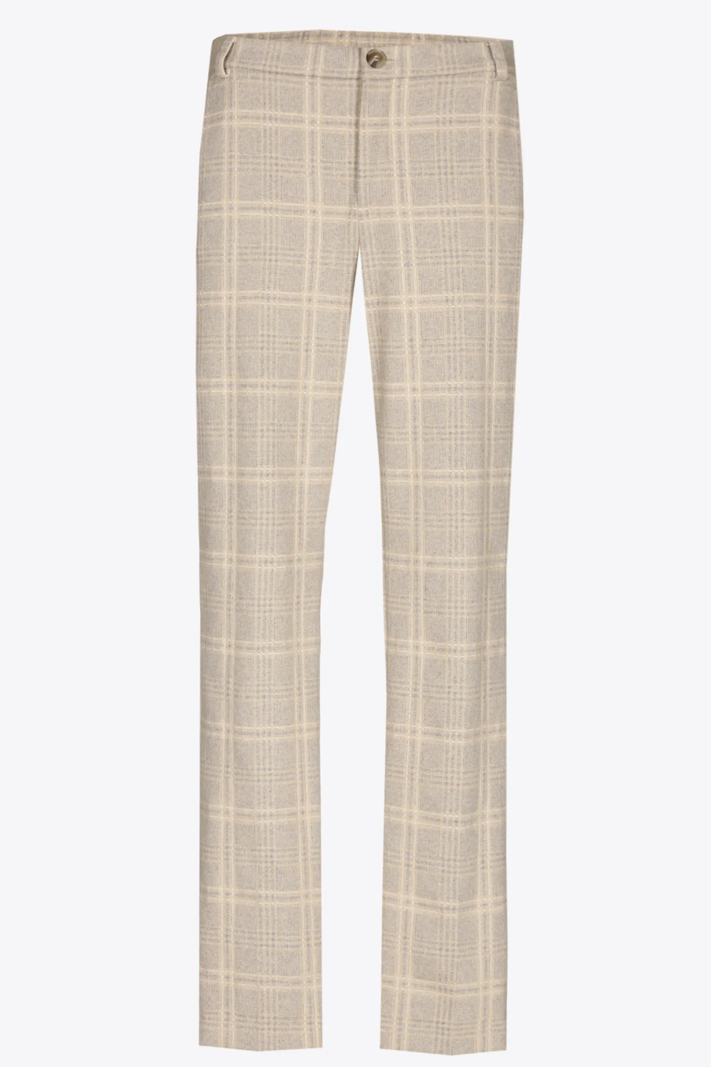 Best Sale Geruite broek met smalle pijpen DAMES Broeken