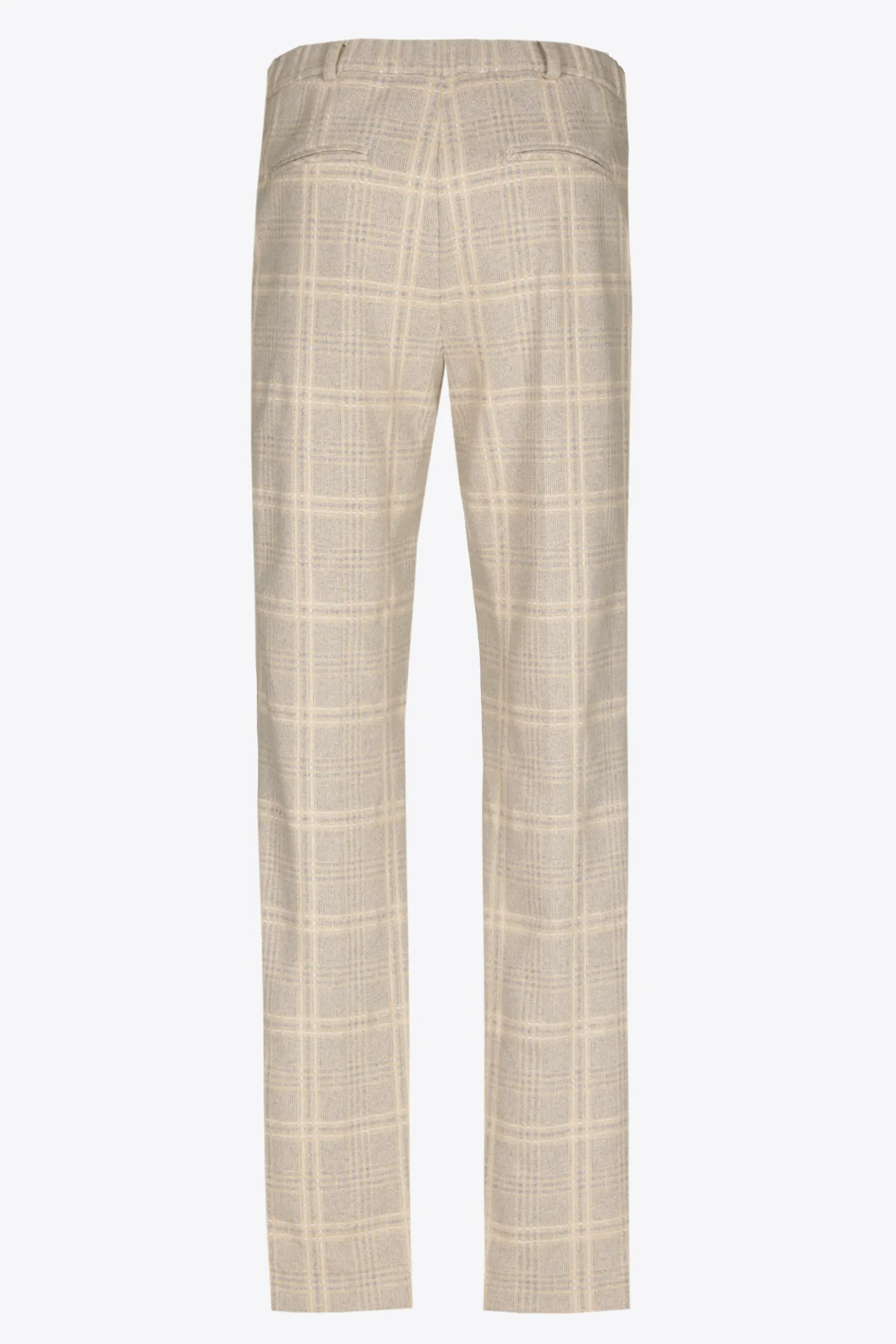 Best Sale Geruite broek met smalle pijpen DAMES Broeken