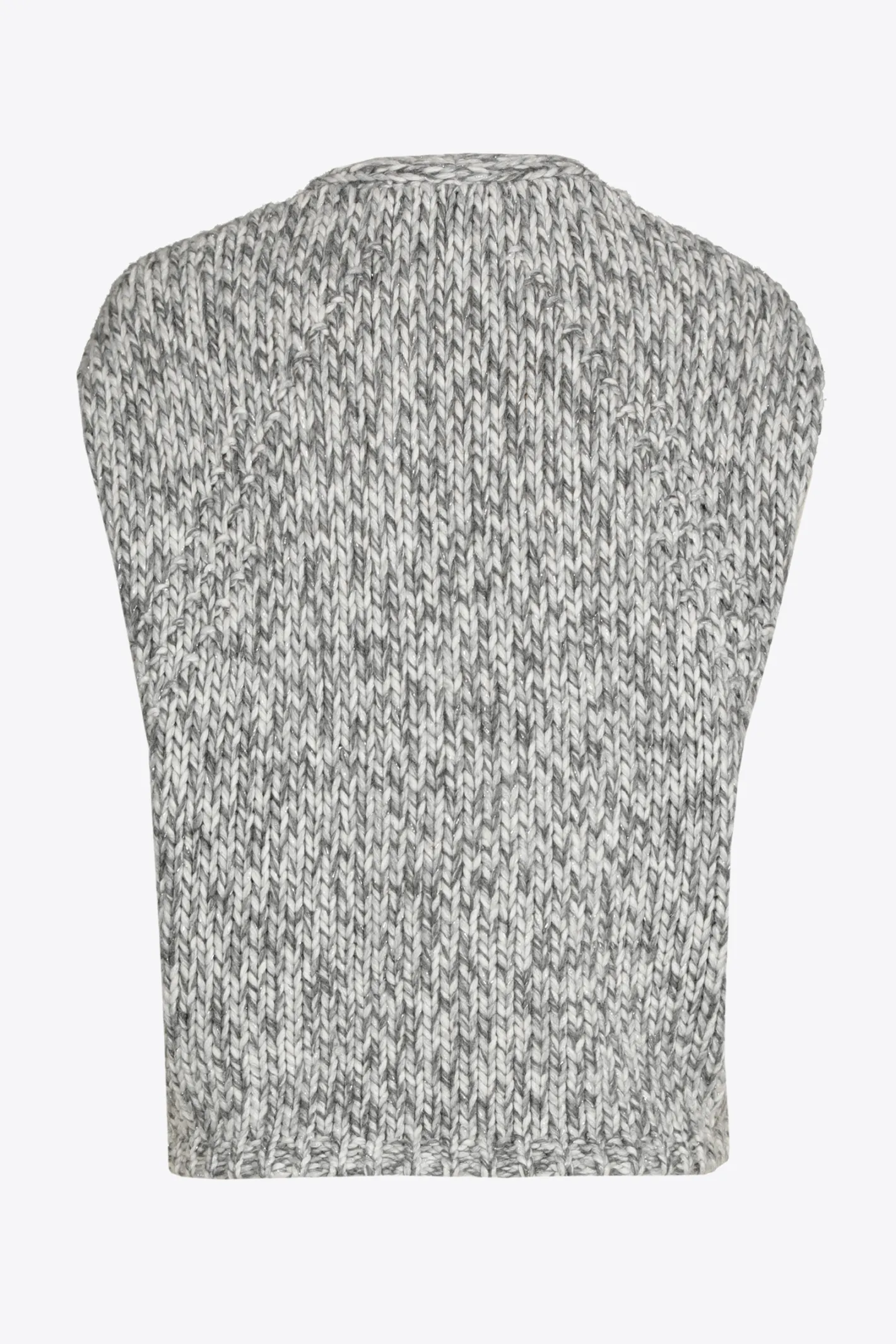 Cheap Grofgebreid mouwloos vest DAMES Xandres Plus | Truien & Cardigans