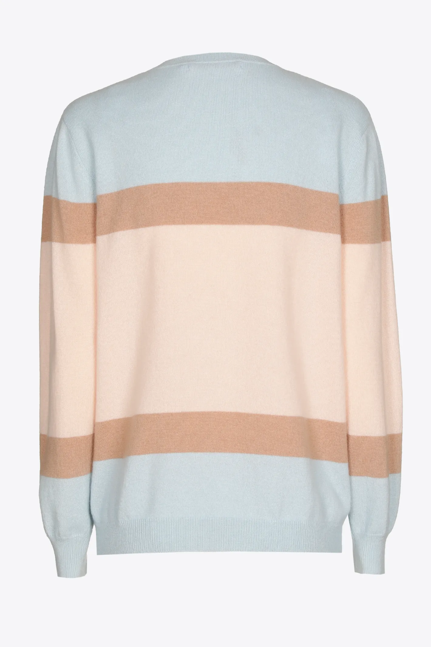 Hot Kasjmieren colorblock pull DAMES Xandres Plus | Truien & Cardigans
