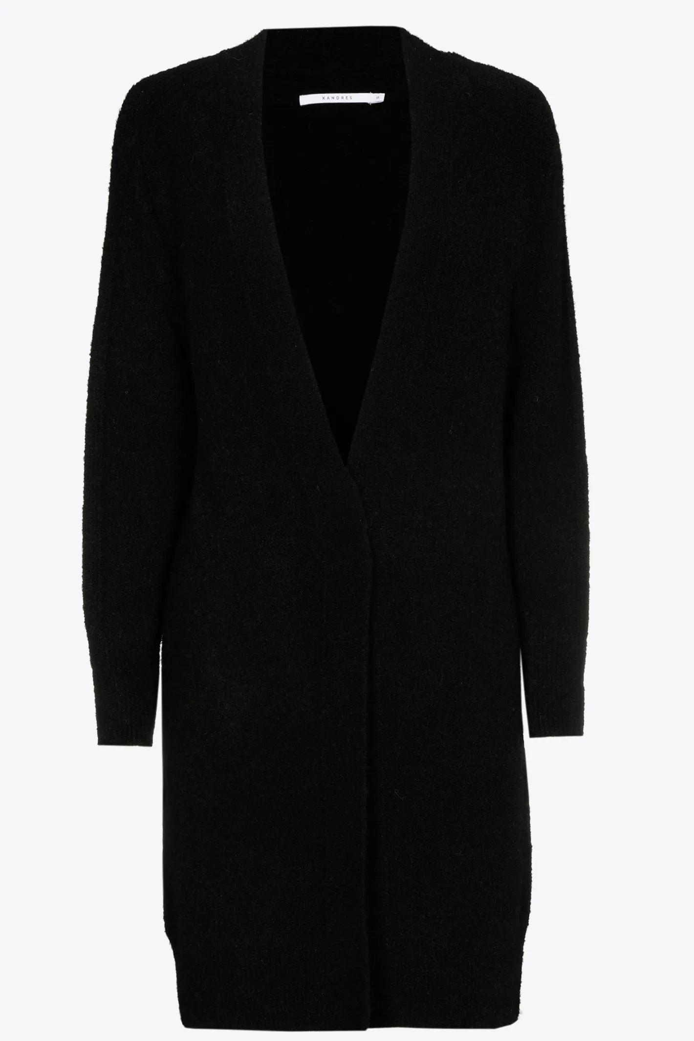 Shop Lange gilet met knop DAMES Xandres Plus | Truien & Cardigans