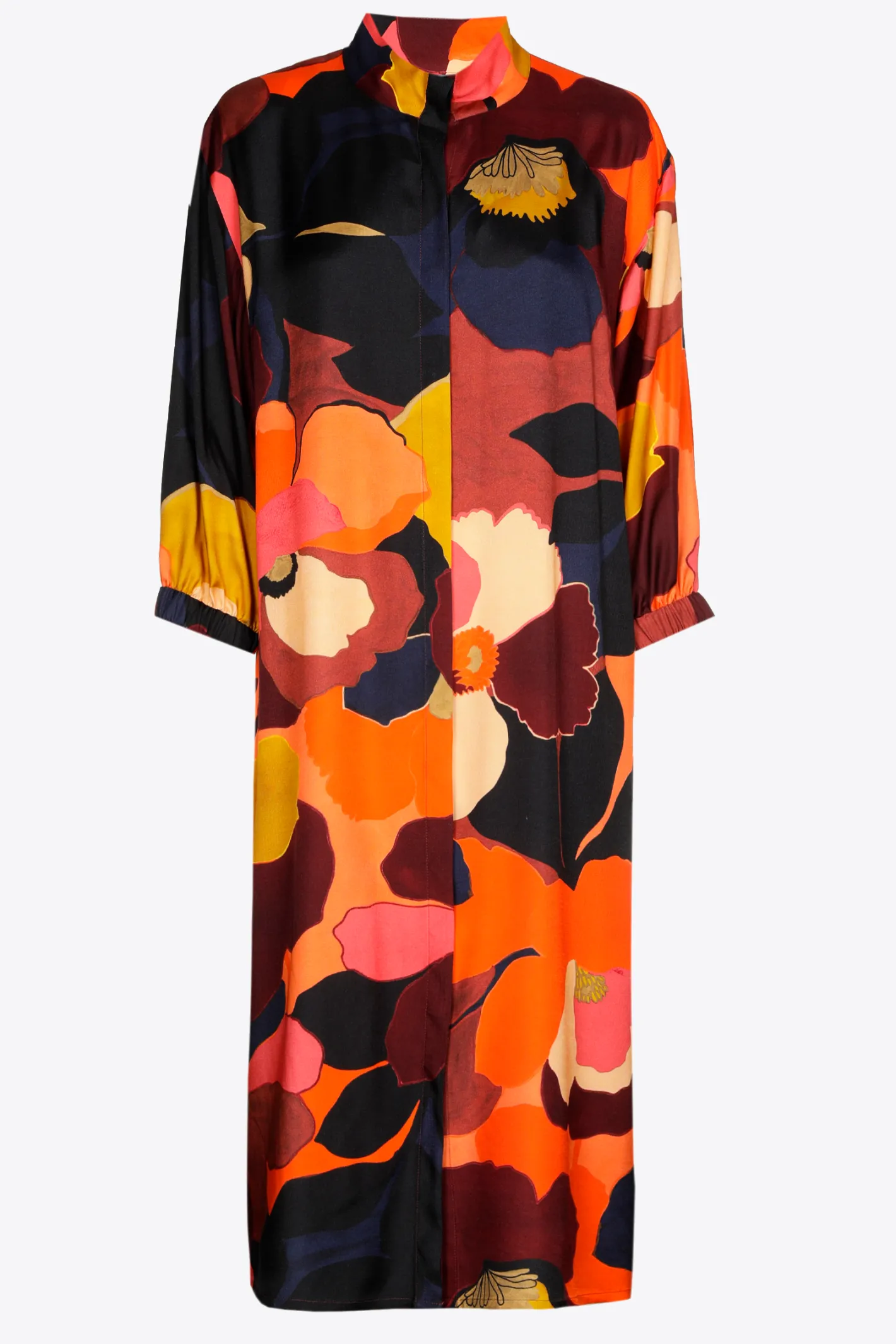 Discount Middellange jurk met kraag DAMES Jurken | Xandres Plus