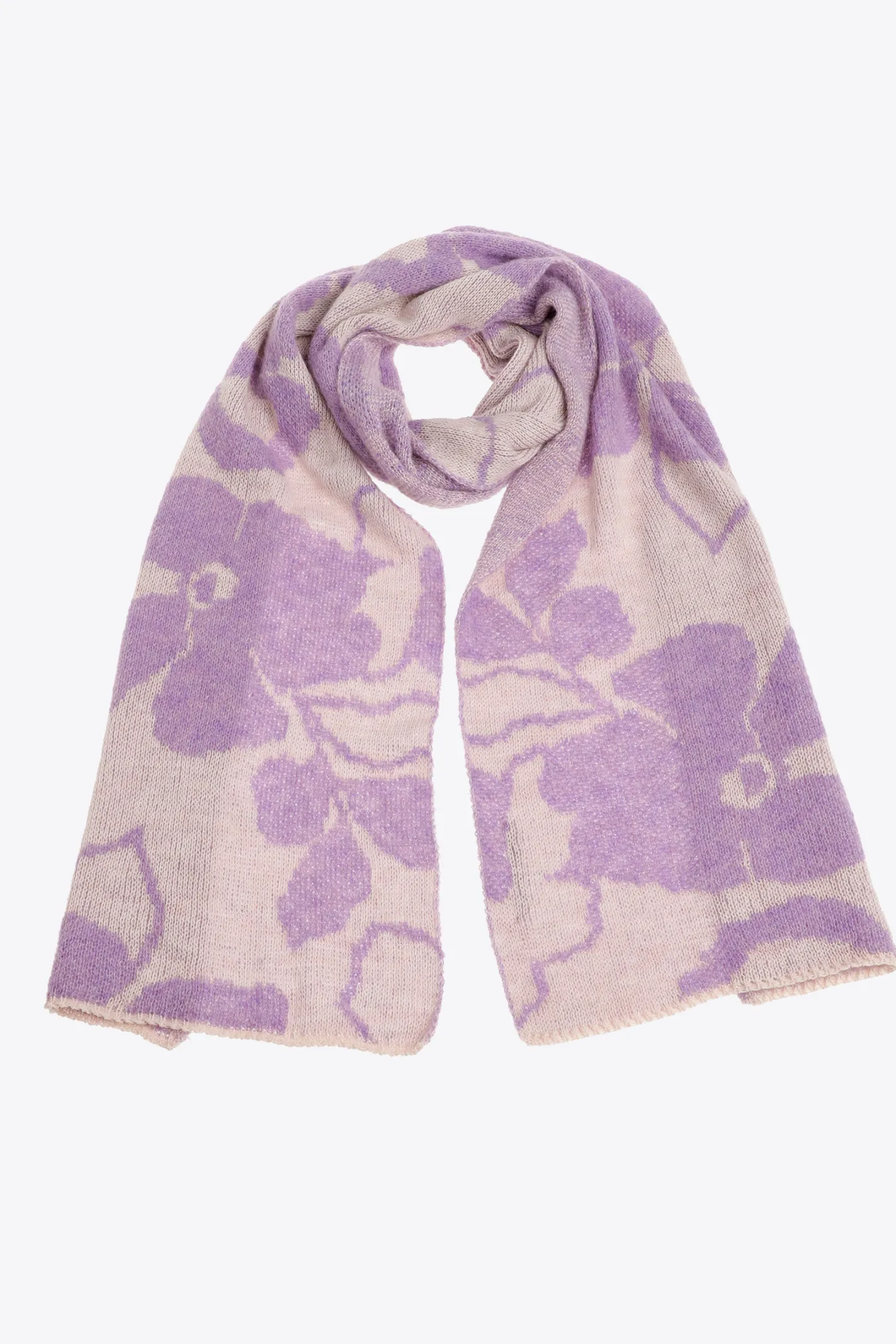 Store Sjaal met jacquard knit DAMES Xandres Plus | Accessoires