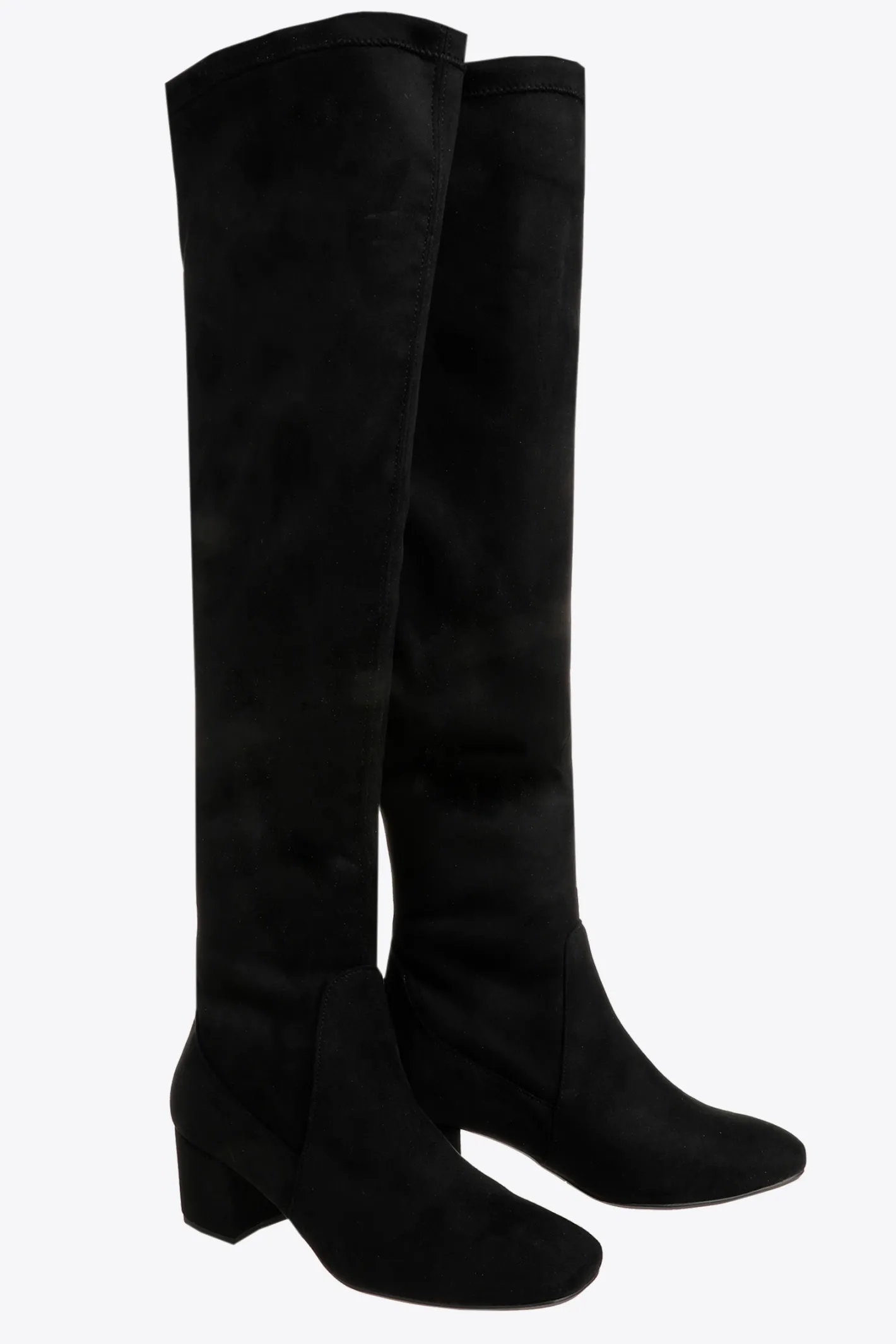 Discount Suède laarzen DAMES Schoenen