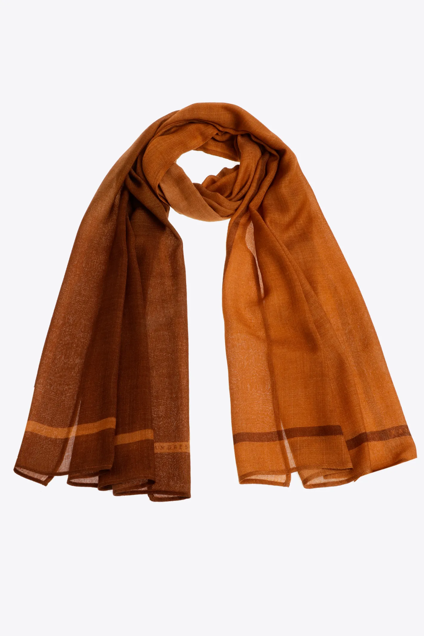 Fashion Wollen sjaal met gradient DAMES Accessoires | Sjaals